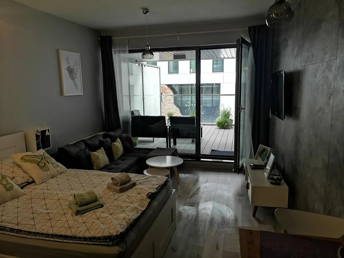 Lägenhet Apartament Gran Nad Motlawa Gdańsk
